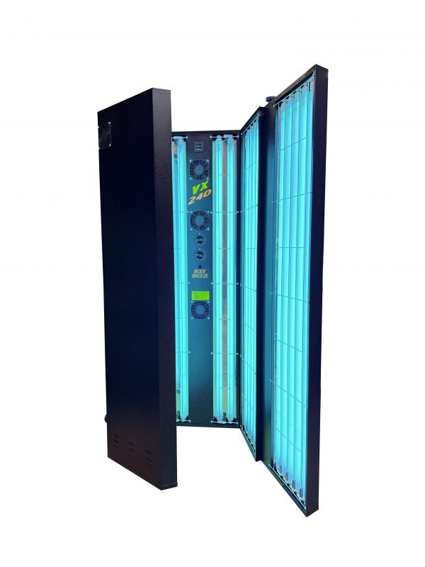 VX240 Sunbed 160-200w 24T Black