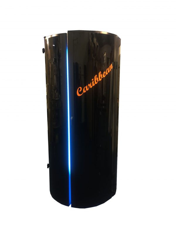 Caribbean MAX 160w Sunbed 26T VTU Black